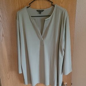 Banana Republic Light Green Blouse